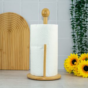 پایه دستمال ایستاده بامبو
