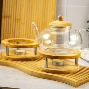 وارمر چوبی پایه فلزی