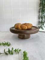 شیرینی خوری چوبی پایه تپل