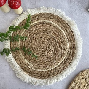 زیربشقابی حصیری دور ریش