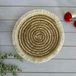 زیربشقابی حصیری دور ریش - Image 4