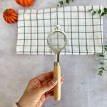 صافی چای دسته چوبی